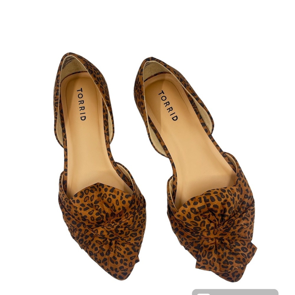 Torrid Leopard Print Bow Women's Flats
